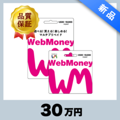 WebMoney（30万円）