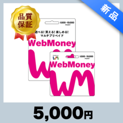 WebMoney（5,000円）